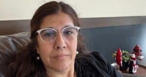 Anali Paradiso en su casa